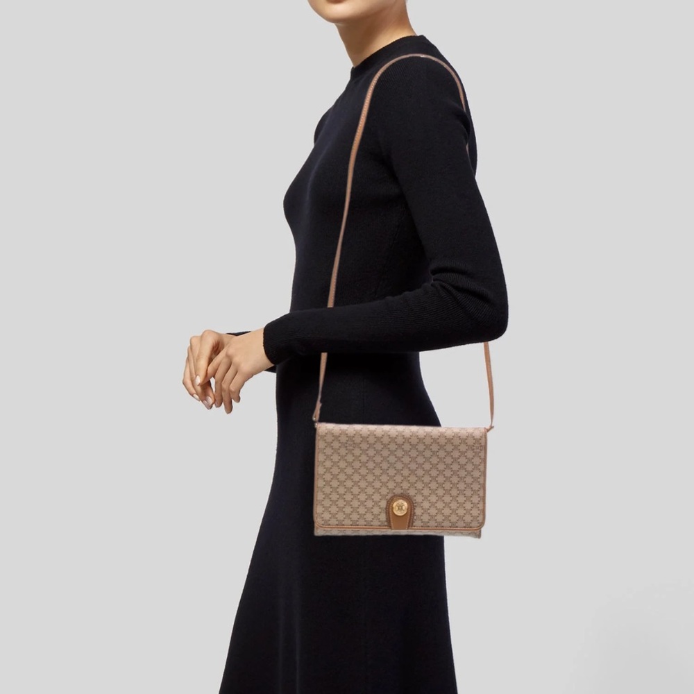 CELINE Crossbody Macadam Bag